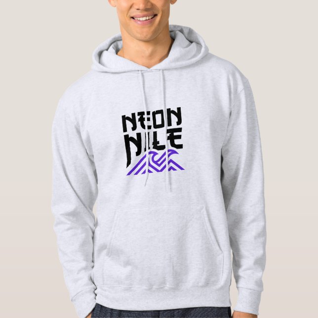 Moletom com Logo da Onda NEON NILE Streetwear (Frente)