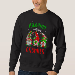 Moletom Com Os Meus Papais noeis Nórdicos Gnomos Christm