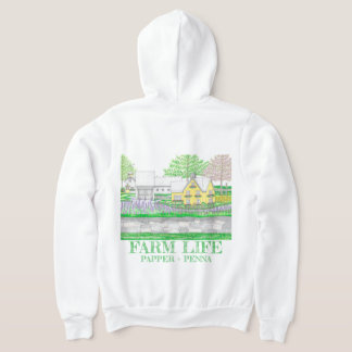 Moletom com Zíper da Fazenda de Primavera