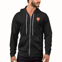 Moletom com zíper para homens GoSpark