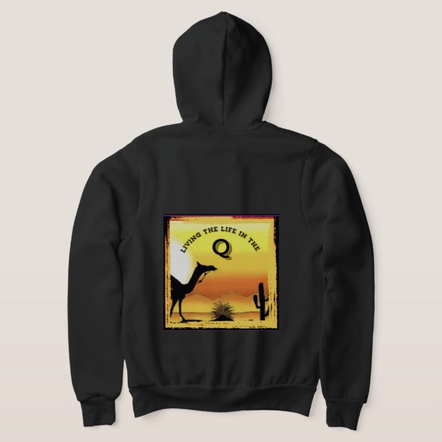 Moletom com Zíper Quartzsite (Postura das costas)