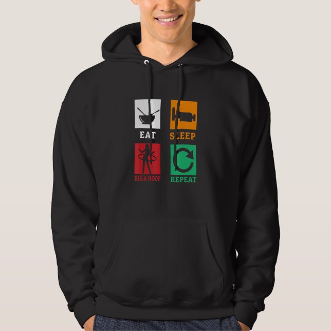 Moletom Coma a Malhação de Hooping Hula Repetit Sleep (Frente)