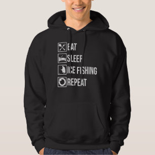 Moletom Coma De Dormir Pesca De Gelo Repete Fisher Hobby F