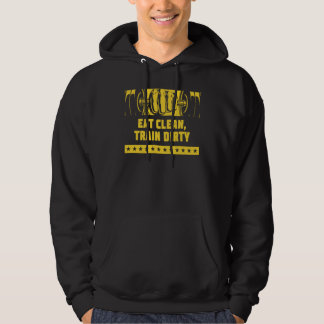 Moletom Coma Limpo Treine Sujo Treino Fitness Academia Saú
