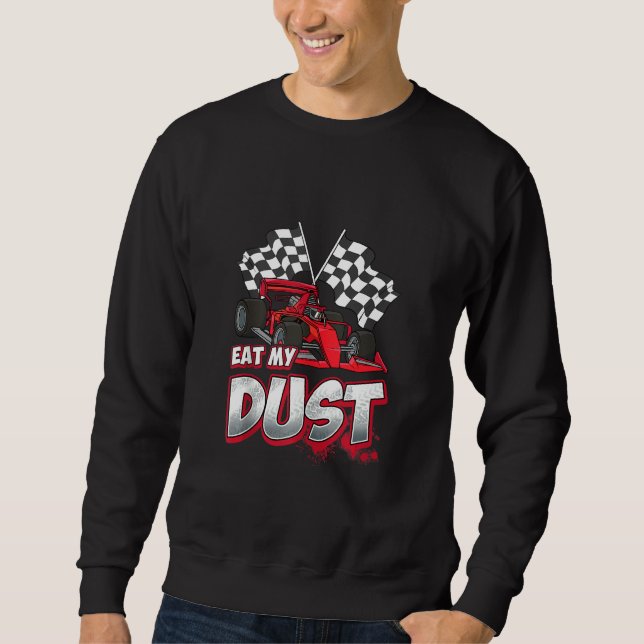 Moletom Coma Meu Dust Funny Fórmula Race Carro Racing Tod (Frente)