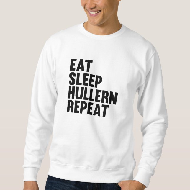 Moletom Coma O Hullern Dormindo Repete O Esporte Com O Hul (Frente)