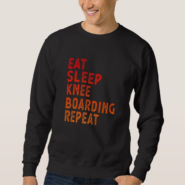 Moletom Coma o Reprodutor de Kneeboto do Sono Ideia 1 (Frente)