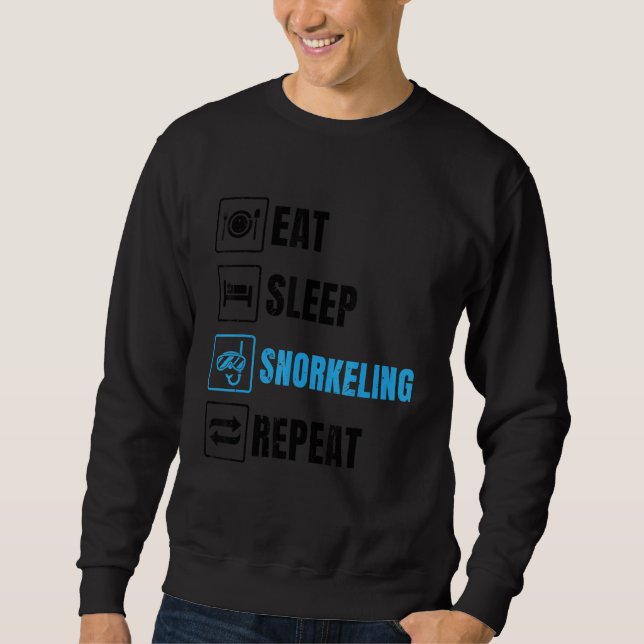 Moletom Coma o sono Repetir Snorkeling Scuba Diver Merge S (Frente)