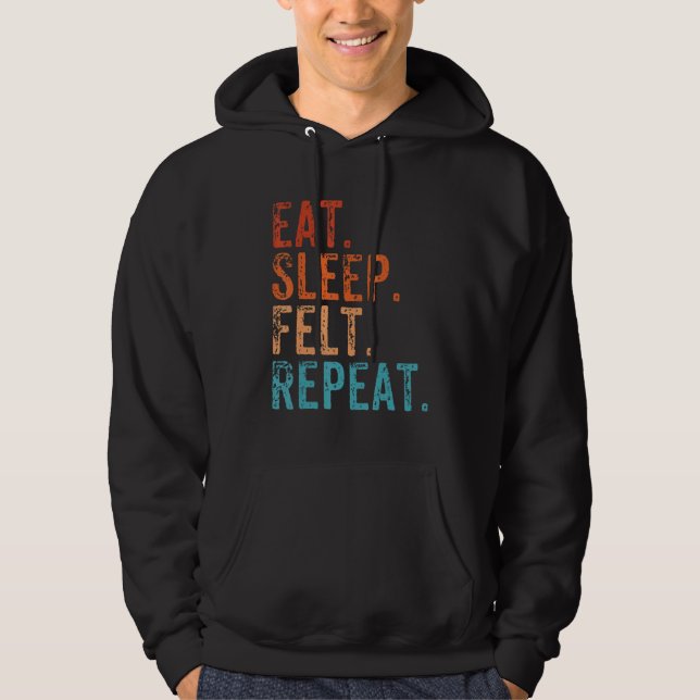 Moletom Coma O Sono Sentiu Repetição De Sentimento Engraça (Frente)