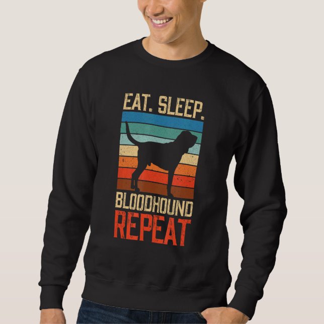 Moletom Coma Sleep Bloodhound Repetir (Frente)