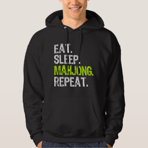 Moletom Coma Sleep Mahjong Repetir Jogador Engraçado