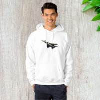 Combate a aviões Mens Hoodie