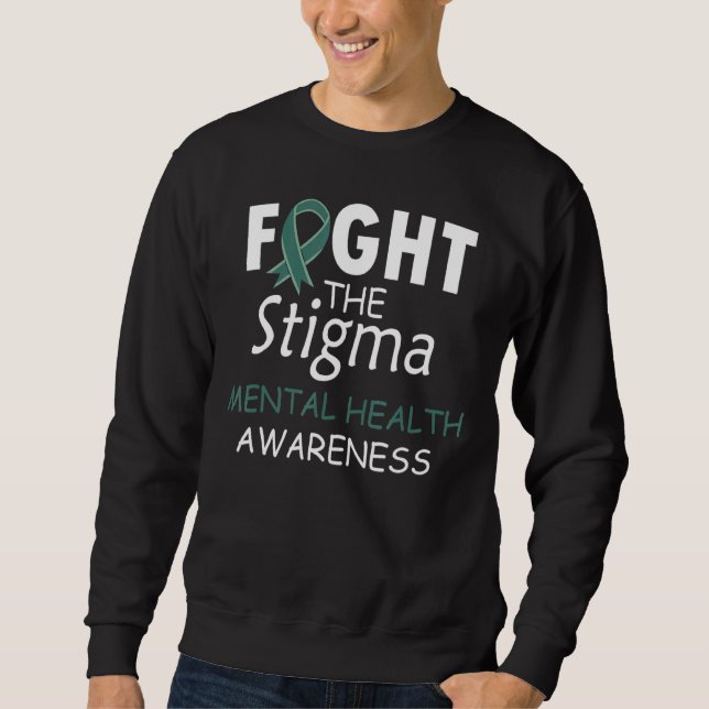 Moletom Combater A Consciência Da Saúde Mental Sigma (Frente)