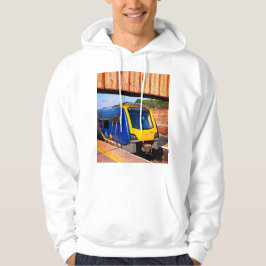 Moletom Comboio azul e amarelo