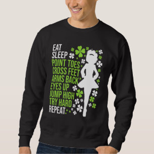 Moletom Come Sleep Irish Dance Dancer Irlandês Ceili Reel