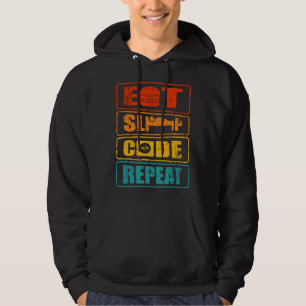 Moletom comer dormir codificar repetir cientista da comput