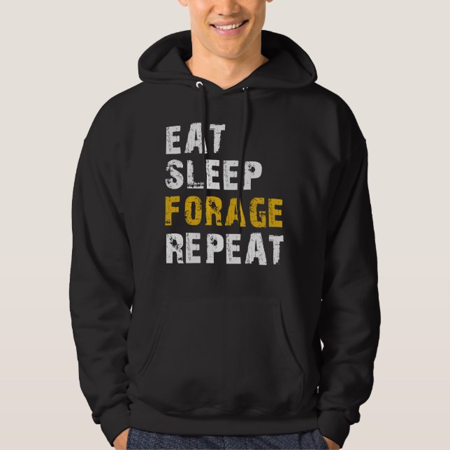 Moletom comer dormir Formar repetir (Frente)