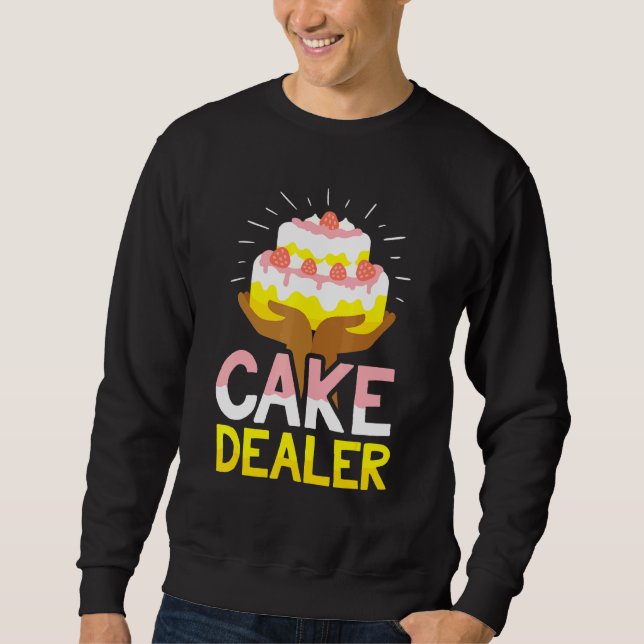 Moletom Comerciante de Bolo Padeiro Confeiteiro Torta (Frente)