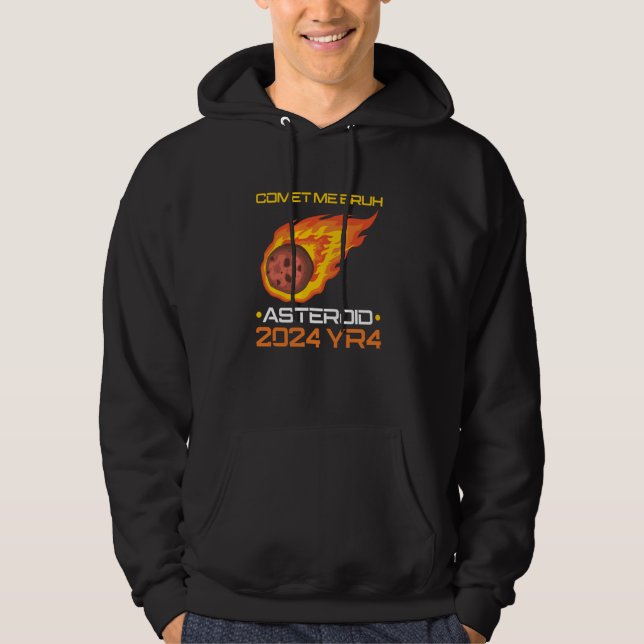 Moletom Comet Me Bruh Asteroide 2024 YR4 (Frente)