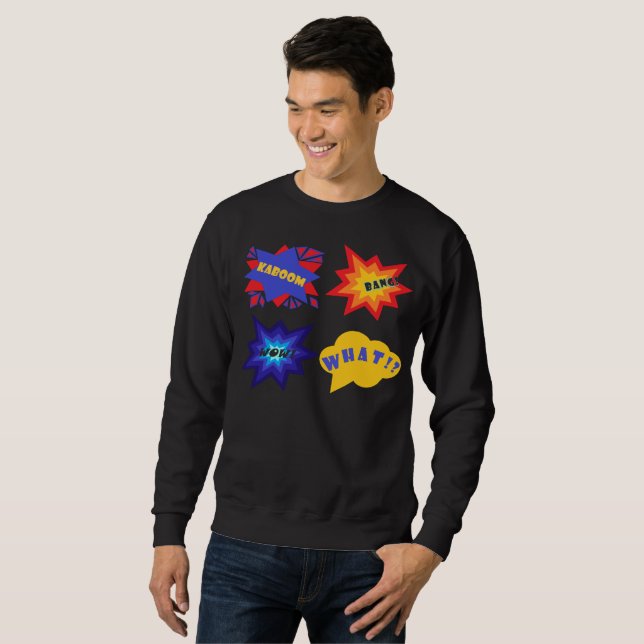 Moletom Comic Sweatshirt (Frente Completa)
