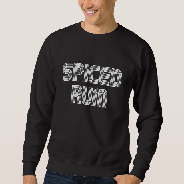 Moletom Comida de Rum Separado Retroativa 70s 80s (Frente)