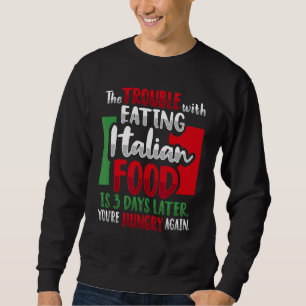 Moletom Comida Italiana Para A Itália
