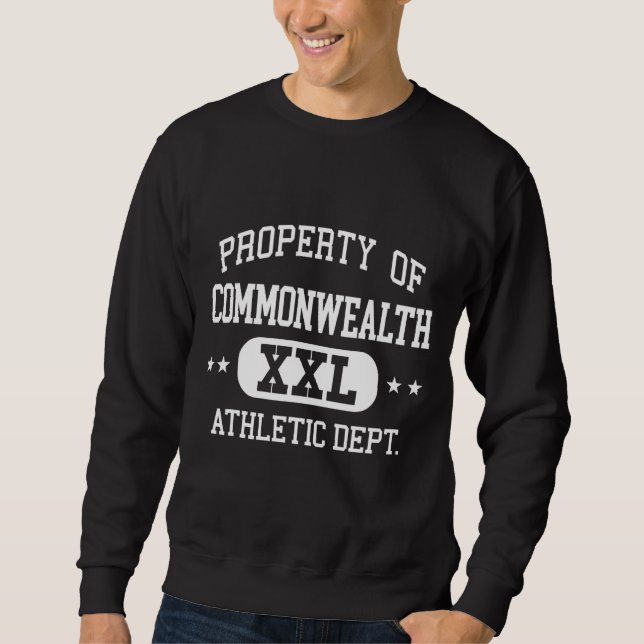 Moletom Commonwealth Retro Athletic Property Dept (Frente)