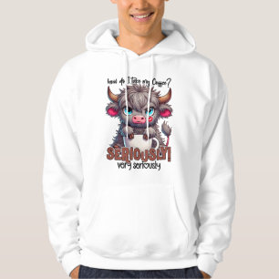 Moletom Como eu Tomo o Meu Café? Seriamente Muito Seriamen