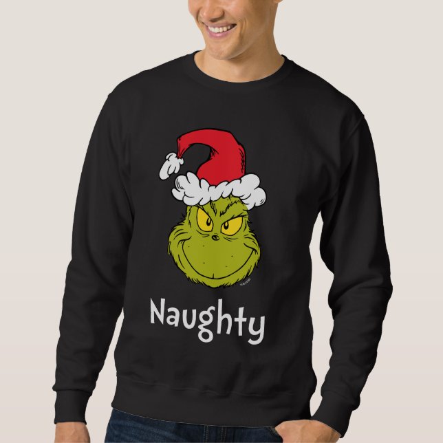 Moletom Como o Grinch Roubou o Natal | Grinch Travesso (Frente)