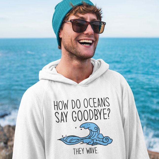 Moletom Como os oceanos dizem adeus, Hoodie (Criador carregado)