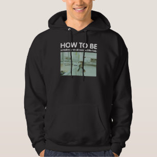 Moletom Como ser preto do Hoodie do congelador da arte
