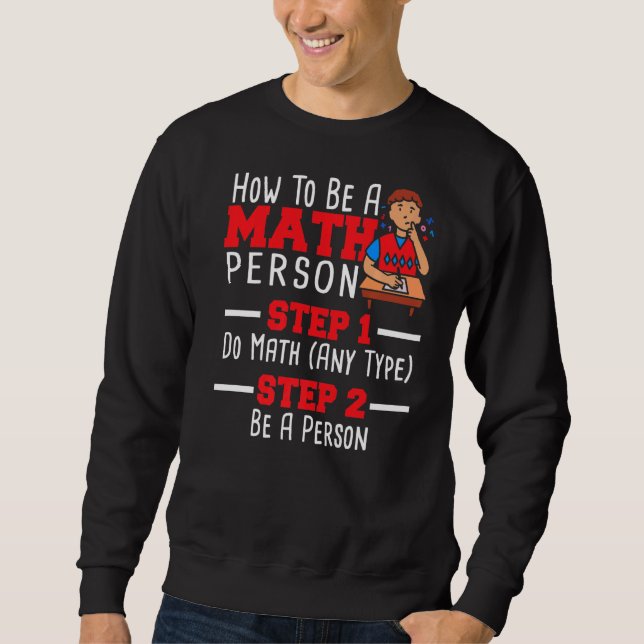 Moletom Como Ser Professora De Matemática Da Matemática? (Frente)