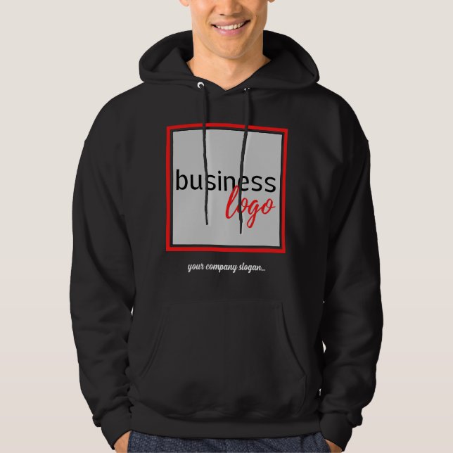 MOLETOM COMPANY LOGO SLOGAN BUSINESS MARCADA UNIFORME NOME (Frente)