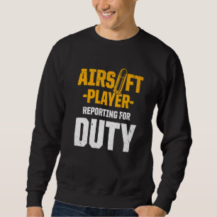 Moletom Competição de Esporte da Equipe do Airsoft Player