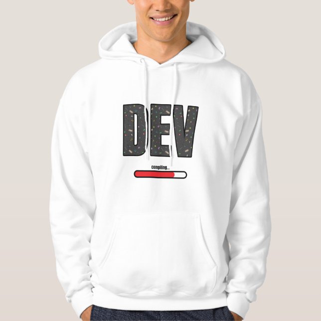 Moletom Compilação de Desenvolvedores de Jogo - Hoodie Com (Frente)