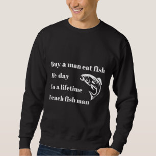 Moletom Comprar A Man Comeu Peixe 558