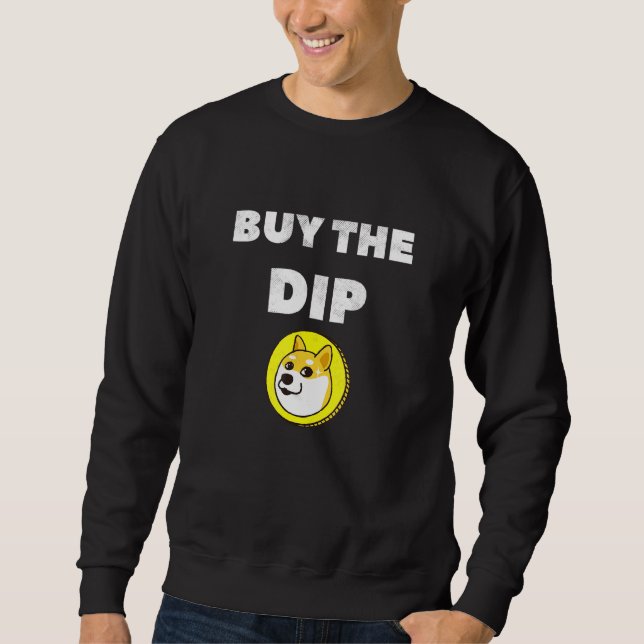 Moletom Comprar A Queda Dogecoin Cripto Moeda Criptográfic (Frente)