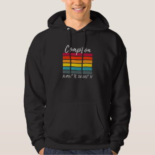 Moletom Compton Latitude E Longitude Ca Los Angeles Fans