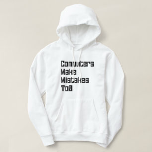 Moletom Computadores Cometem Erros Para0