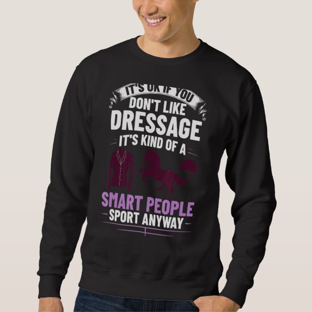 Moletom Concorrente Dressage Horse Rement (Frente)