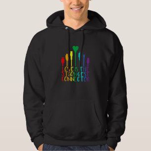 Moletom Conector 1 do cabo do mês de orgulho Lgbtq