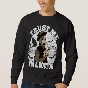 Moletom Confie em mim Doutor da Praga Medieval Doutor Ocul
