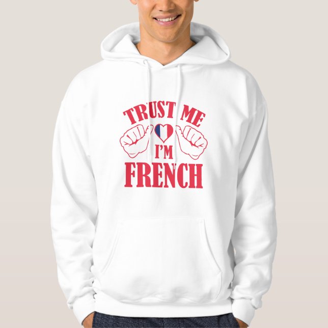 Moletom Confie em mim, sou francês (Frente)