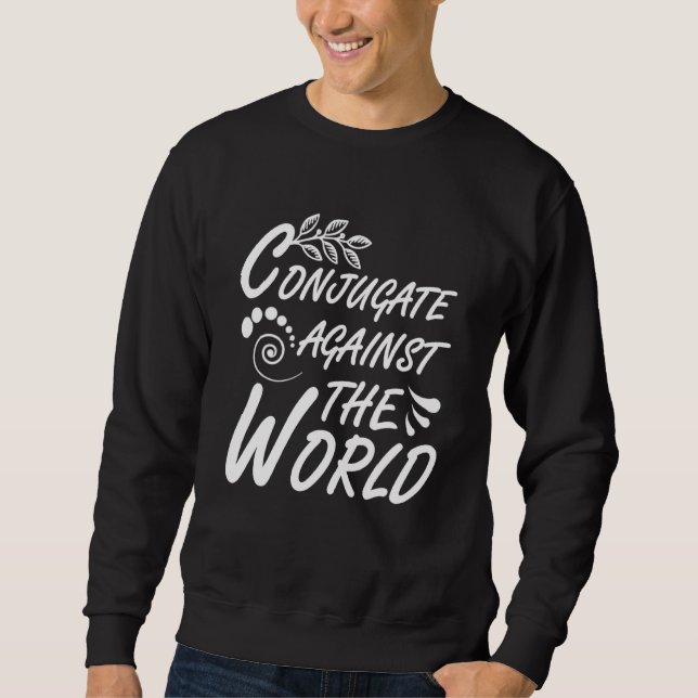 Moletom Conjugate Contra o Mundo 10 (Frente)