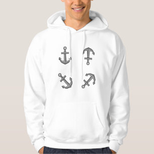 Moletom Conjunto de Âncoras do Barco de Animação