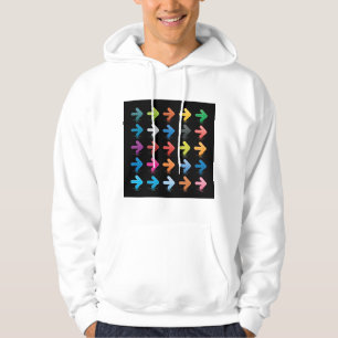 Moletom Conjunto de Setas Lustrosas Define Ponteiros Direc