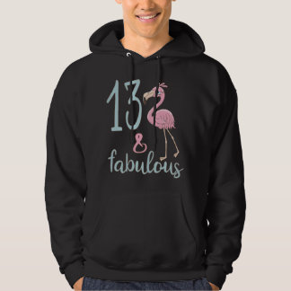 Moletom Conjunto Flamingo para Aniversário de 13 Anos Meni