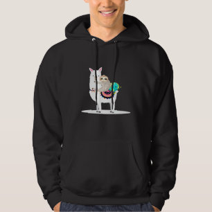 Moletom Consciência ambiental Sloth Llama Animal Earth