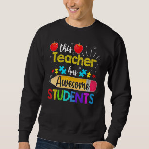 Moletom Consciência Autista Este Professor Tem Estudantes 