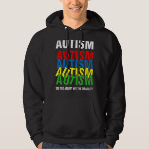 Moletom Consciência Autista Veja A Habilidade Não A Defici